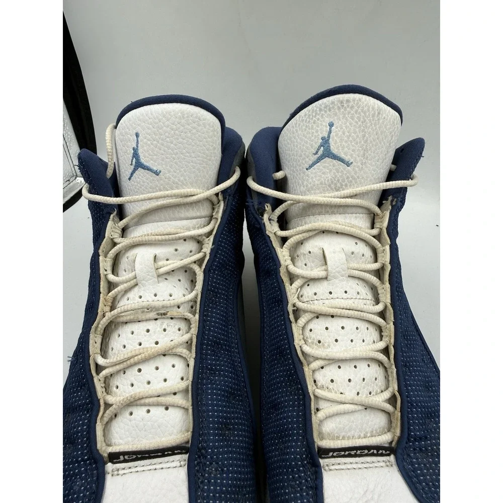 Jordan Air Jordan 13 Retro Flint White Blue Gray  High Top 2020 Men's size 10.5